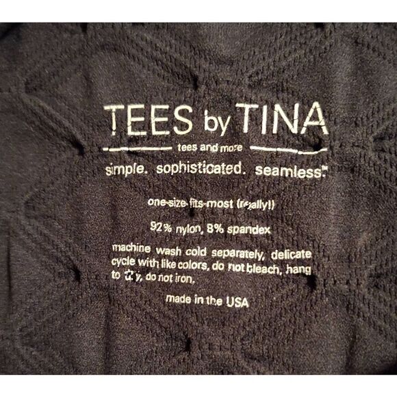 Tees by Tina Sleeveless Dress. Dark grey. One size fits most.  Stretchy material - Picture 4 of 4
